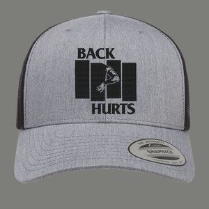 BACK HURTS RISE AGAIN PUNK ROCK PARODY TRUCKER